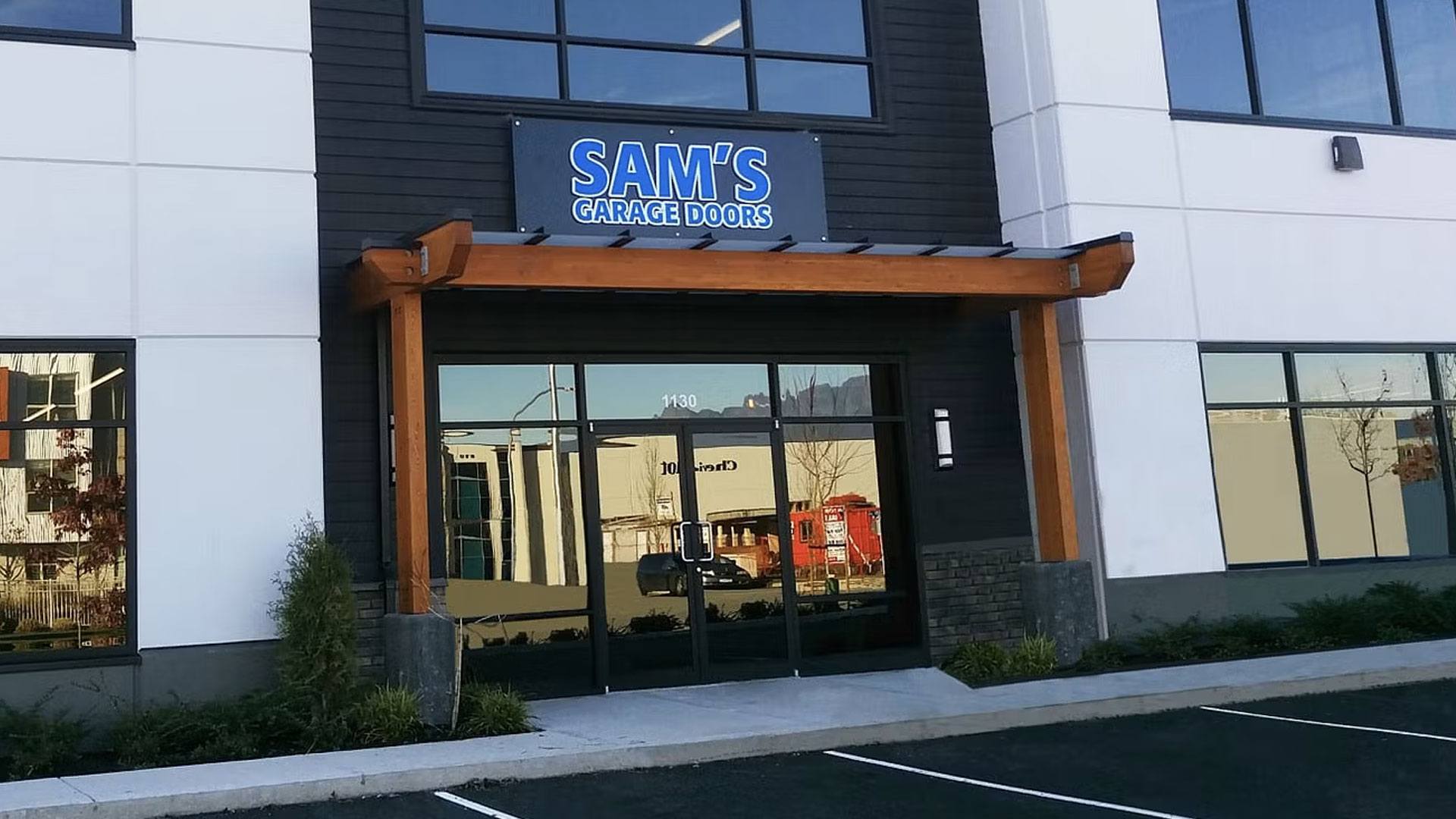 sams garage doors client project